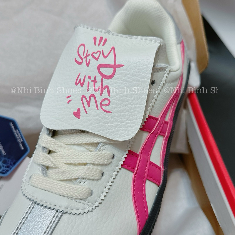 GIÀY thể thao Tokuten hồng lưỡi gà gập