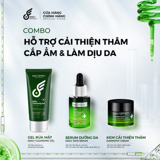 Combo 3 Sản Phẩm Tạm Biệt Thâm và Dưỡng Phục Hồi Da Căng Mịn Khỏe Mạnh DAILY EFFECT