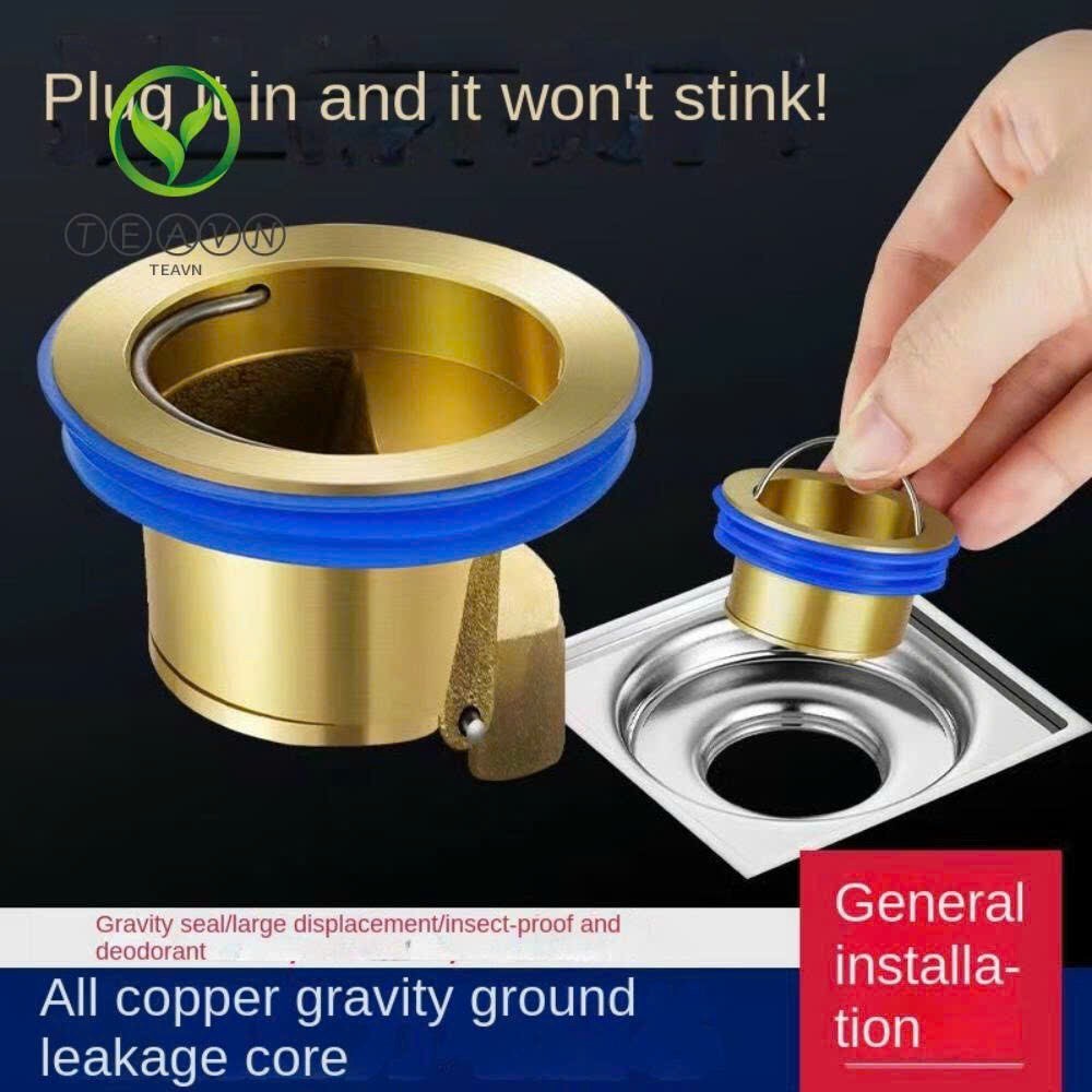 AH88 Nắp Đậy Cống Thoát Nước Sàn Nhà Bếp, Nắp Cống Thoát Nước Sàn Nhà Tắm Nhà Vệ Sinh, Chống Côn Trùng Và Mùi Hôi