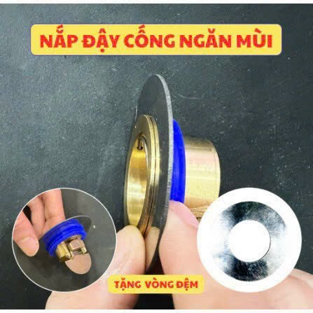 AH88 Nắp Đậy Cống Thoát Nước Sàn Nhà Bếp, Nắp Cống Thoát Nước Sàn Nhà Tắm Nhà Vệ Sinh, Chống Côn Trùng Và Mùi Hôi