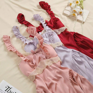 Váy Lụa Dài D3341