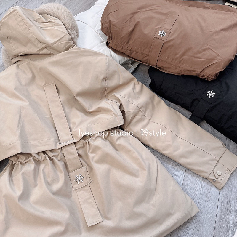 905 PARKA MŨ LÔNG RÚT EO