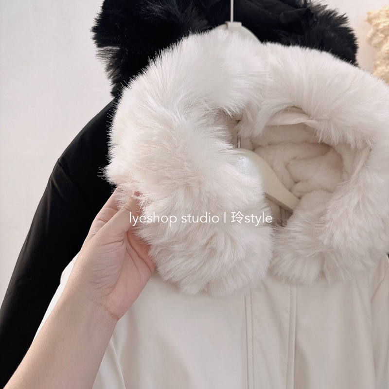 905 PARKA MŨ LÔNG RÚT EO