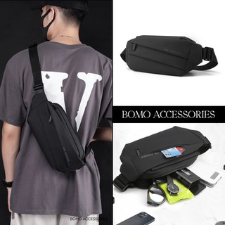 Túi đeo chéo, Túi Bao Tử Unisex Phong Cách Ulzzang Năng Động, Thể Thao Vải Chống Nước Nhiều Ngăn Tiện Lợi  - BOMO 036