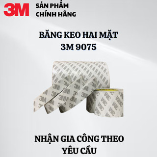 Băng keo 2 mặt 3M 9075, mỏng 0.08mm