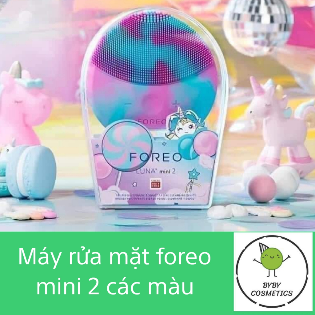 [Hỗ trợ mail hãng bảo hành] Máy rửa mặt Foreo Mini 2 unicorn limited