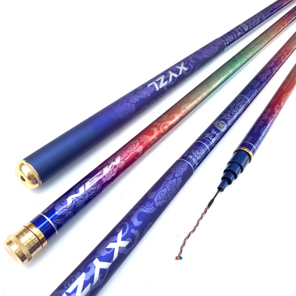 Cần câu tay Chiến Vương 6H-19i, cần câu đơn câu đài chiến vương tặng kèm ngọn phụ, phao câu ngày