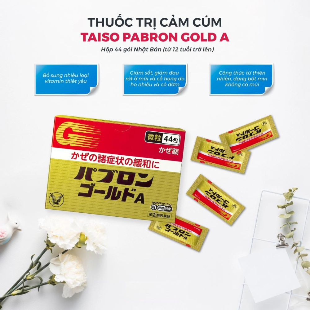 C.ảm C.úm Pabron Gold A Nội Địa Nhật Bản 210 viên/44 Gói/Trẻ em - SAKUKO