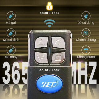 Remote cửa cuốn thông minh YET sóng 365
