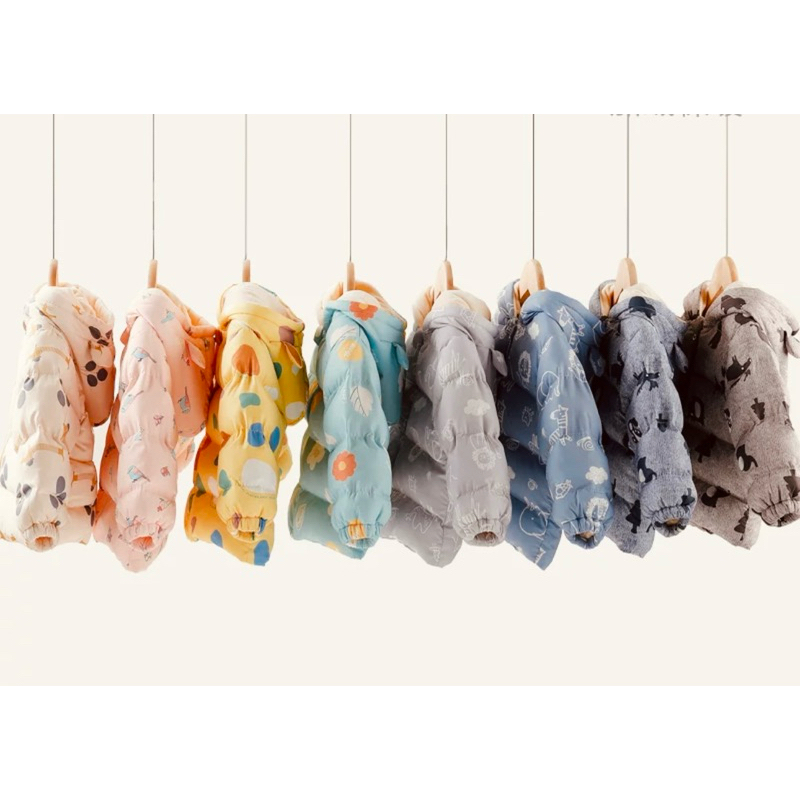 Áo phao cho bé,  Áo khoác trần bông chính hãng cao cấp hoạ tiết dễ thương đáng yêu dành cho bé trai và bé gái