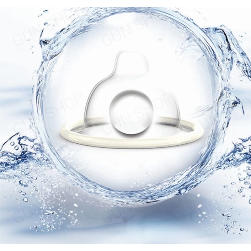 Bao cao su bi OLOL 0.01 Trắng Soft Growth bcs olol siêu mỏng chống xuất tinh sớm kéo dài thời gian