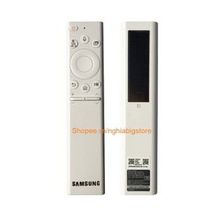 Remote điều khiển tv samsung nhận giọng nói năng lượng mặt trời smart control tivi bn59-01392a