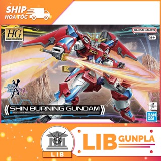 Mô hình lắp ráp Gundam Bandai HG GBM 1/144 Gundam Build Metaverse Shin Burning Gundam