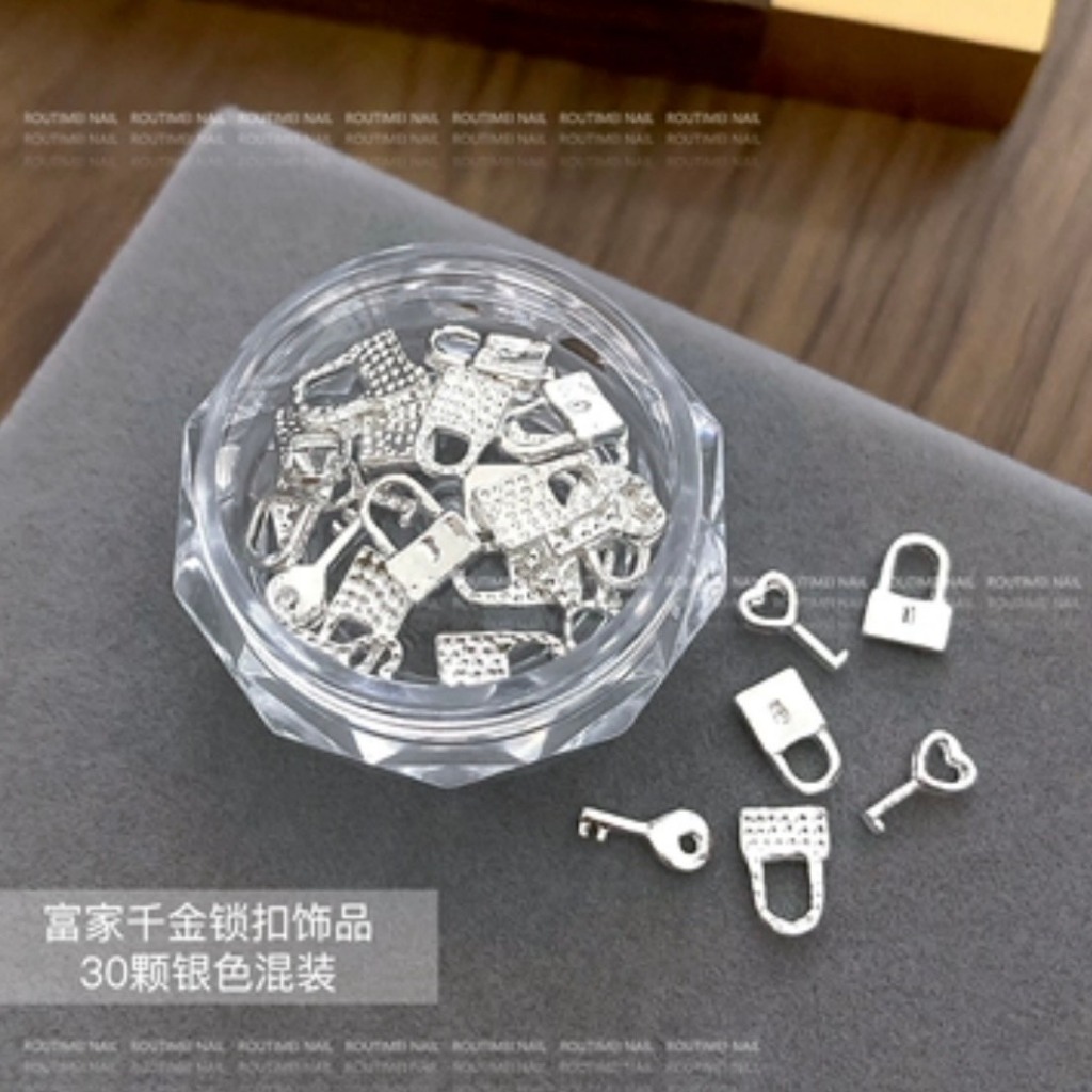 Set charm khóa Miss Dior 14v mix