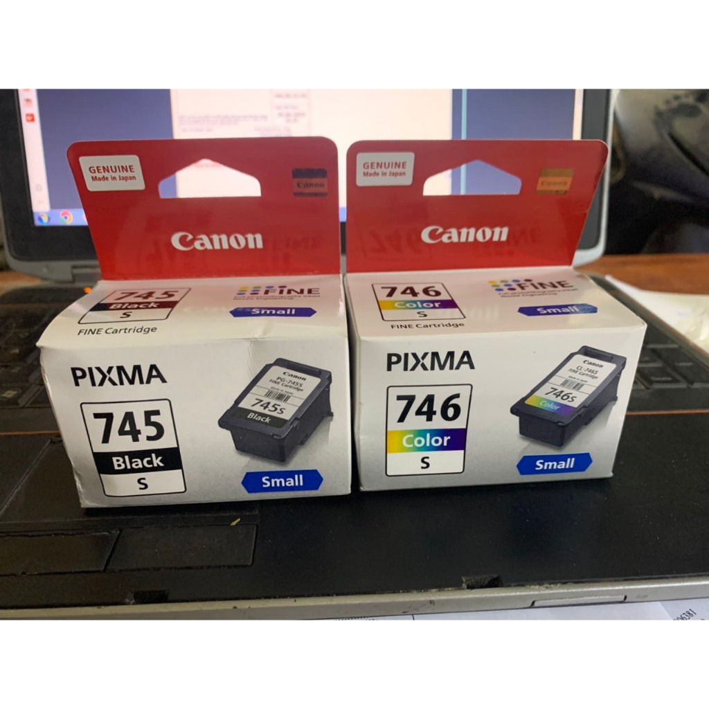Hộp mực máy in Canon ts207 mã 745-746 chính hãng