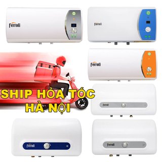 HỎA TỐC [ 15L 20L 30L ] FERROLI VERDI SE AG+ AE TE QQ ME AE SE AG+ Bình nóng lạnh ngang 15 20 30