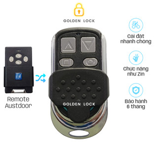 Remote cửa cuốn Austdoor sóng 315 Mhz không chống nước mẫu mới