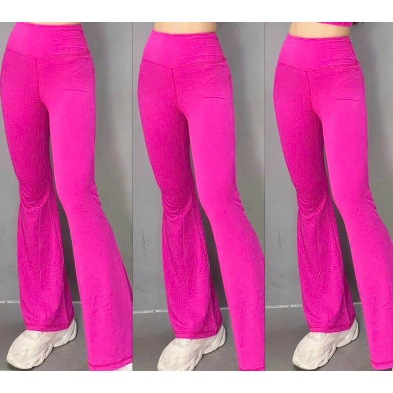 Quần Dài Thể Thao Nữ Ống Loe Tập Thể Thao Gym Yoga Đi Chơi Cao Cấp