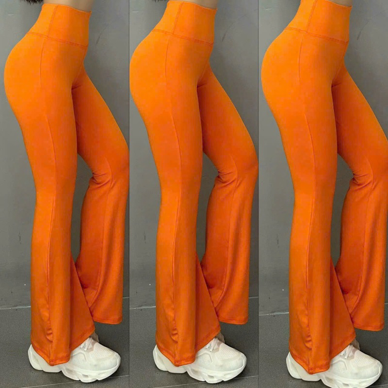 Quần Dài Thể Thao Nữ Ống Loe Tập Thể Thao Gym Yoga Đi Chơi Cao Cấp
