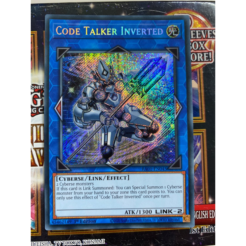 Thẻ bài Yugioh Code Talker Inverted