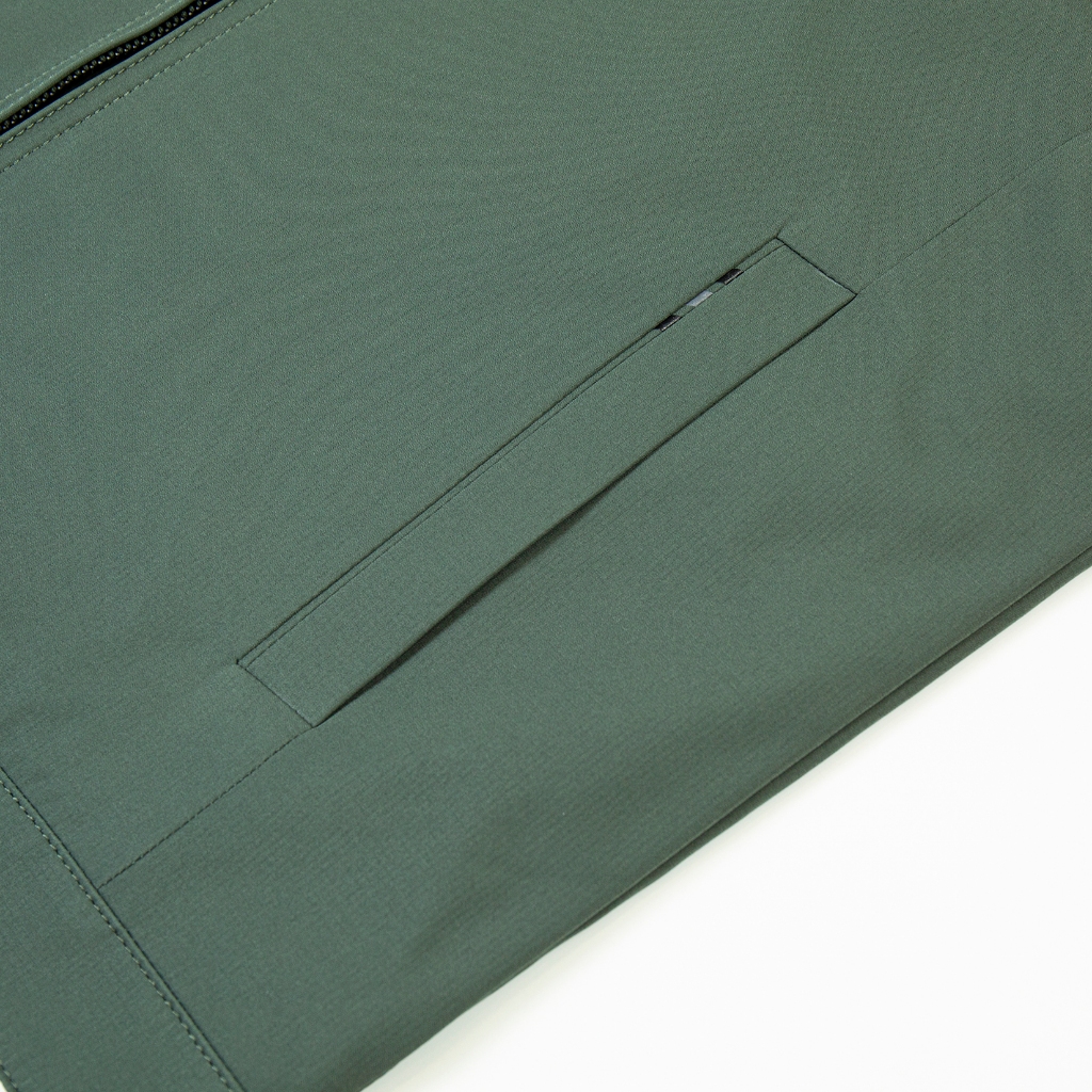 Áo khoác nam 2 lớp cổ trụ dáng suông Vĩnh Tiến chất liệu microfiber chống mưa gió 950 - K010
