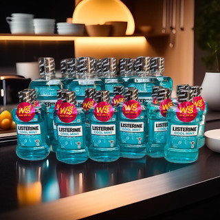 1 tặng 1_NƯỚC SÚC MIỆNG LISTERINE THÁI LAN 750ML + 250ML