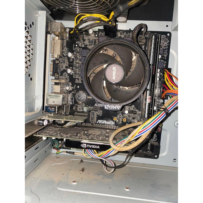 Combo a320m ryzen 5 3600 ram 8Gb