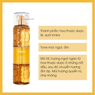 Mist  Xịt Toàn Thân BBW Dahlia 236ml Từ Mỹ