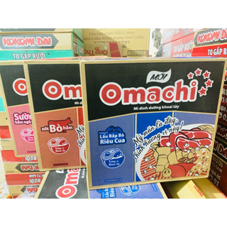 Thùng Mì Khoai Tây Omachi Sườn/Bò hầm/ 30 gói x 80g( Date Mới Nhất)