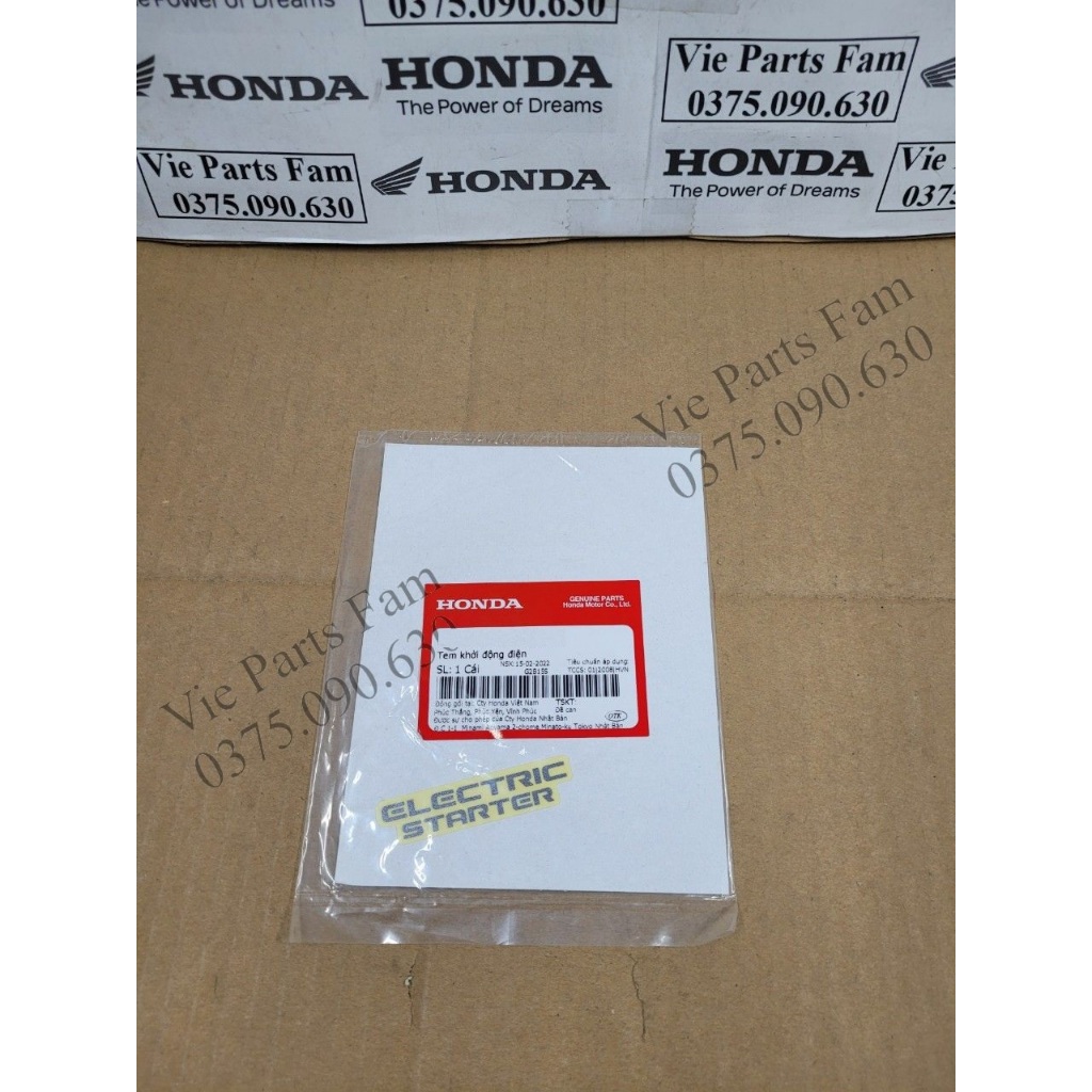 Tem dán nắp đồng hồ Future Neo, Future Neo Fi, hàng chính hãng Honda mới 100%