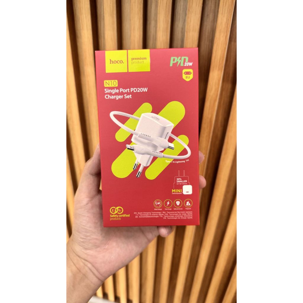 Bộ sạc nhanh 20W HOCO N10