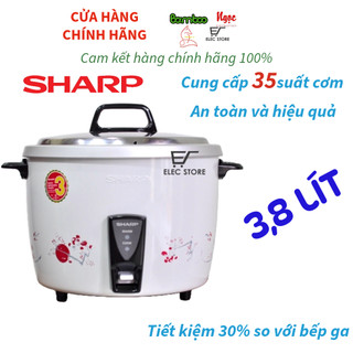 Nồi Cơm Điện SHARP Nắp Rời 4 Lít -  KSH-D44 - 3.8 Lít Nhập Khẩu Thái Lan