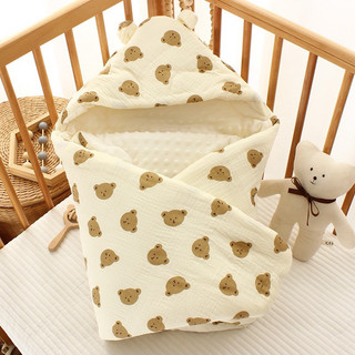 Ủ trần bông Muslin,chăn kiêm ủ 2 trong 1 mềm nhẹ,ấm áp cho bé