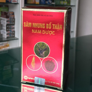 Sâm Nhung Bổ Thận Nam Dược tăng cường Sinh lý - Giúp Giảm xuất tinh sớm, bổ thận