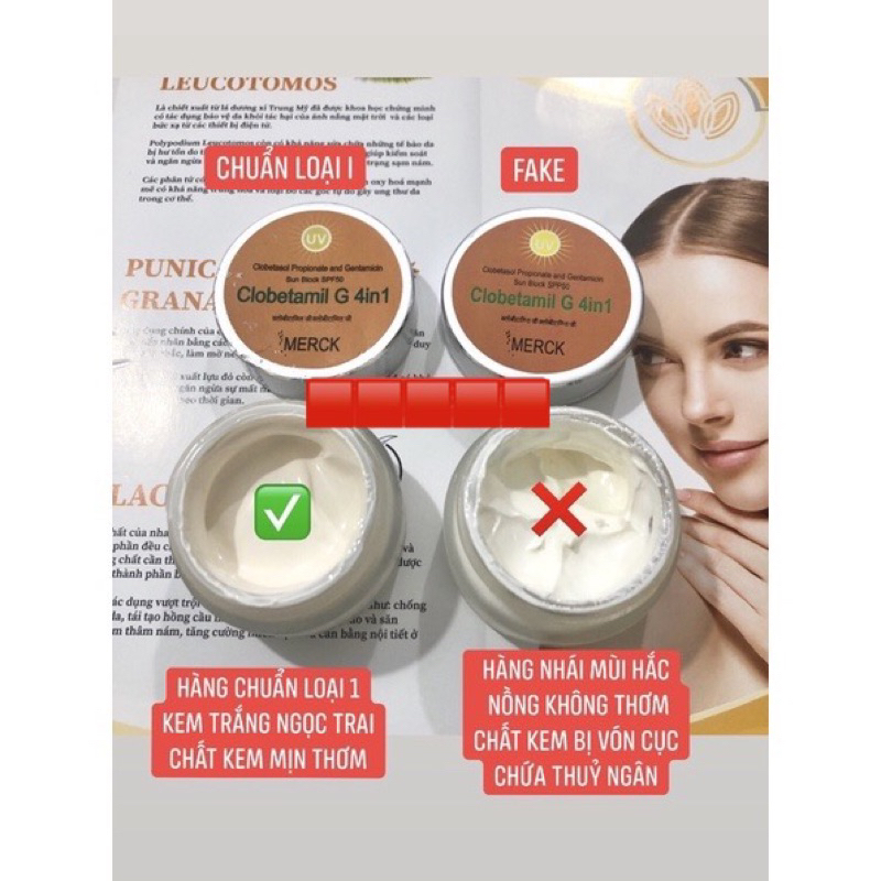 Kem Clobetamil G Thái Lan