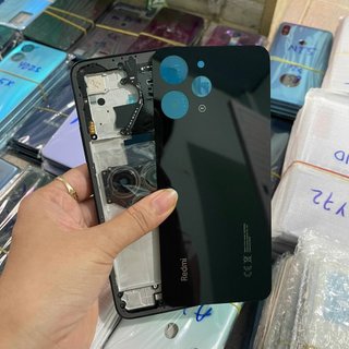 Bộ vỏ điện thoại xiaomi Redmi 12 ZIN có kính cam có khe sim