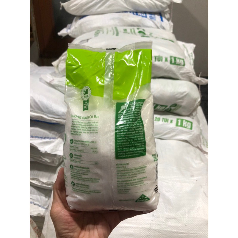 Đường Sạch Cô Ba gói 1kg