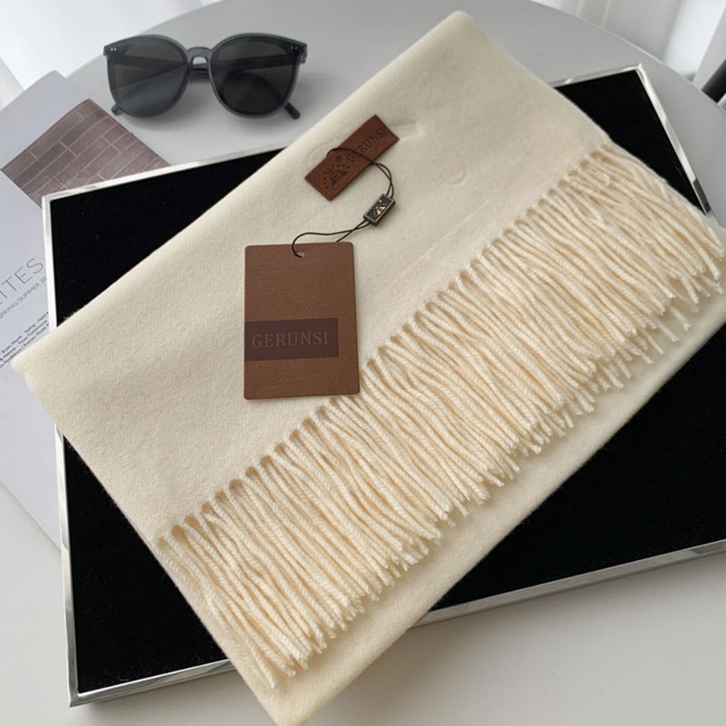 [HÀNG SẴN & GÓI QUÀ] - Khăn Len Quàng Cổ Trơn Nam Nữ Nhiều Màu Chất Mềm Mịn K5