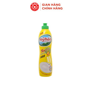  Nước rửa chén Mỹ Hảo đậm đặc hương chanh và trà xanh   800g & 1.6kg  