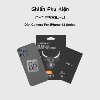 Dán Camera Mipow USA Kingbull Dành Cho iPhone 13Pro/13Pro Max - Hàng Chính Hãng