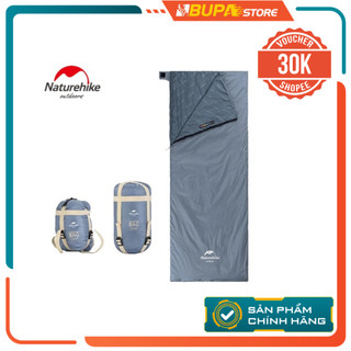 Túi ngủ đơn phong bì, túi ngủ siêu nhẹ treckking, túi ngủ văn phòng Naturehike NH21MSD09 thế hệ 2021 size XL