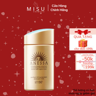 Kem chống nắng cho mặt Anessa Perfect UV SPF 50+ PA ++++ 60ml (Mẫu Cũ)