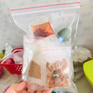 Bánh tráng sa tế muối nhuyễn hành phi - btcouple_TN