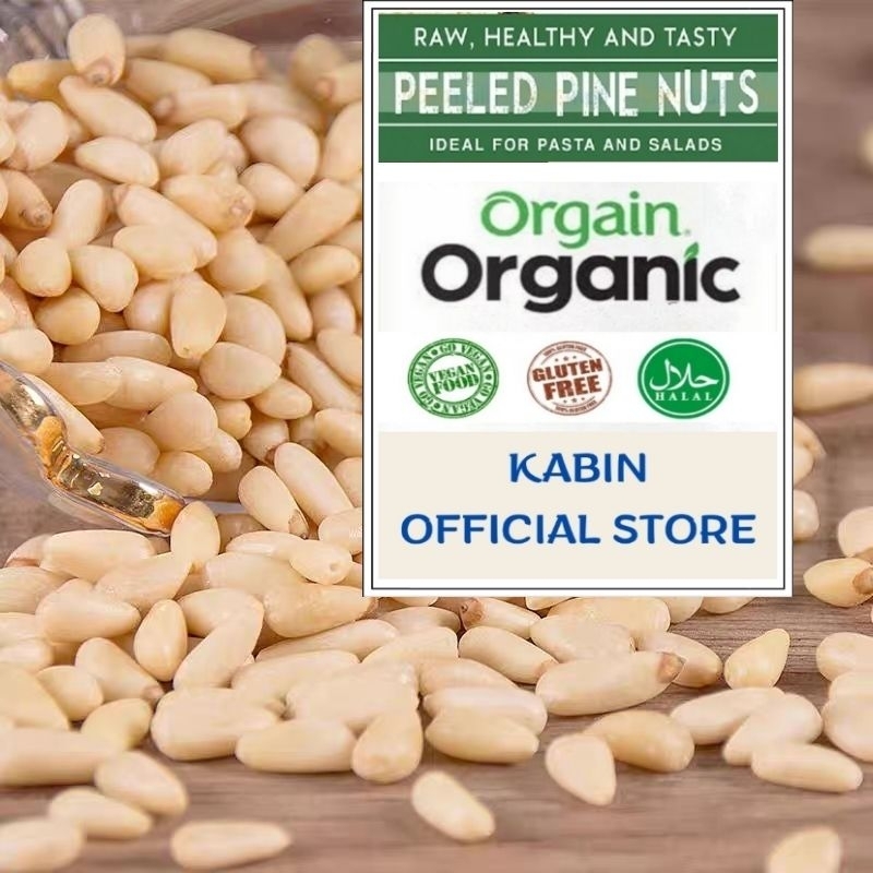 1KG Hạt Thông Hữu Cơ Organic Tách Vỏ Pine Nuts