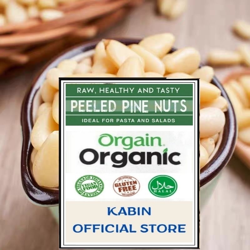 1KG Hạt Thông Hữu Cơ Organic Tách Vỏ Pine Nuts