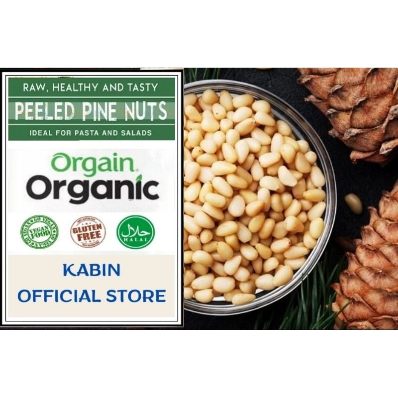 1KG Hạt Thông Hữu Cơ Organic Tách Vỏ Pine Nuts