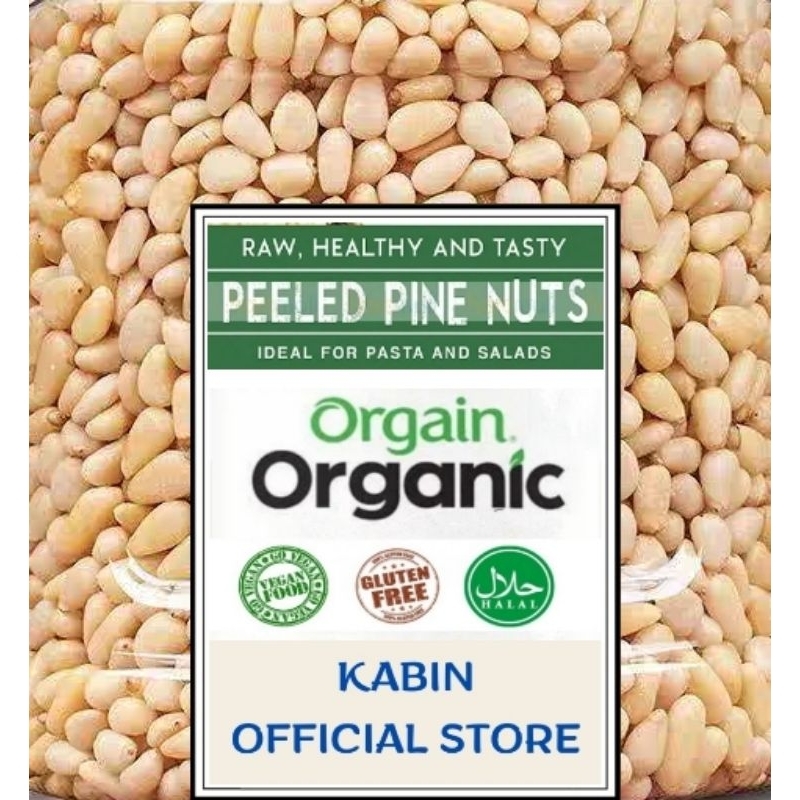 1KG Hạt Thông Hữu Cơ Organic Tách Vỏ Pine Nuts