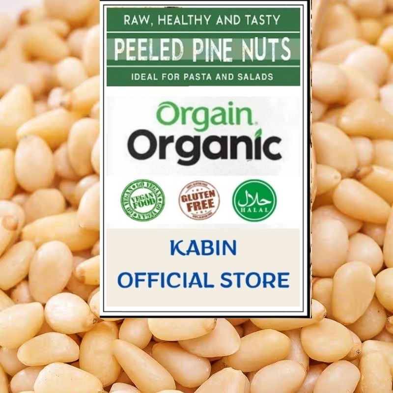 1KG Hạt Thông Hữu Cơ Organic Tách Vỏ Pine Nuts