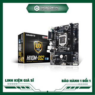 Mainboard gigabyte h110m ds2 ddr4 socket lga 1151, micro atx