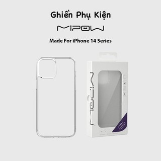 Ốp Lưng Trong Suốt Mipow USA Droptest 1.8M Dành Cho iPhone 14/14Plus/14Pro/14Pro Max